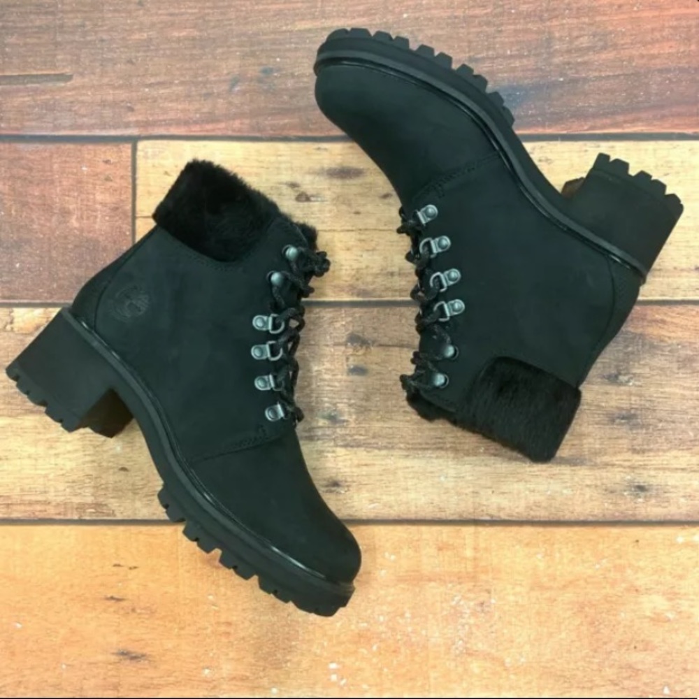 Timberland Kinsley Mid Hiker Heeled Boots